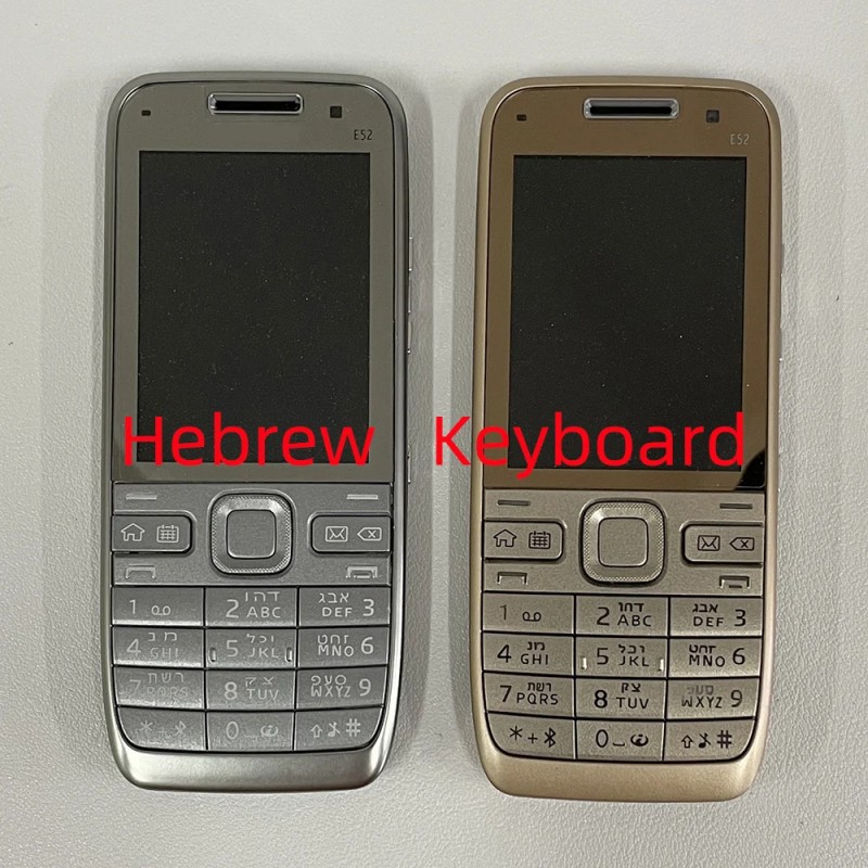 Original E52 Unlocked Button Mobile Phone Bluetooth WIFI 3G Used Arabic Russian Hebrew Keyboard 3 Colors for Choose.Finland Made - AliExpress 509