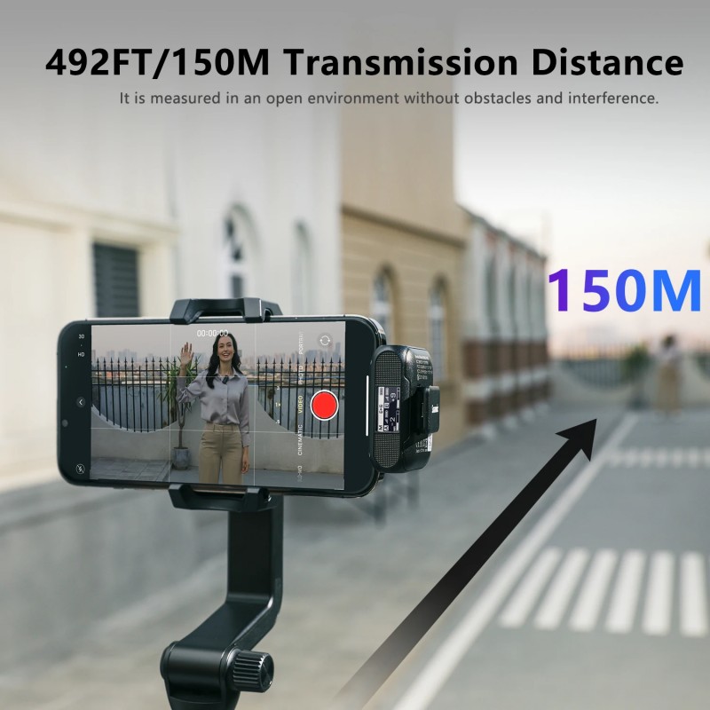 ميكروفون لاسلكي Saramonic Blink500B2+ للياقة لجهاز iPhone وAndroid وكاميرات DSLR وأجهزة USB-C والبث المباشر والتسجيل على YouTube ميكروفون لاسلكي Saramonic Blink500B2+ للياقة لجهاز iPhone وAndroid وكاميرات DSLR وأجهزة USB-C والبث المباشر والتسجيل على YouTube