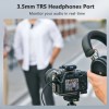 ميكروفون لاسلكي Saramonic Blink500B2+ للياقة لجهاز iPhone وAndroid وكاميرات DSLR وأجهزة USB-C والبث المباشر والتسجيل على YouTube