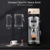 HiBREW Coffee Maker Cafetera 20 Bar Inox Semi Automatic Super Slim ESE POD& Powder Espresso Cappuccino Machine Hot Water H11 - AliExpress 6