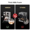 HiBREW Coffee Maker Cafetera 20 Bar Inox Semi Automatic Super Slim ESE POD& Powder Espresso Cappuccino Machine Hot Water H11 - AliExpress 6