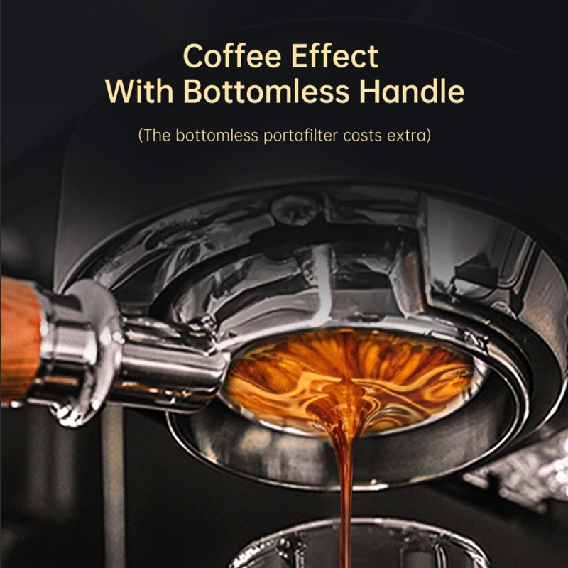 HiBREW Coffee Maker Cafetera 20 Bar Inox Semi Automatic Super Slim ESE POD& Powder Espresso Cappuccino Machine Hot Water H11 - AliExpress 6