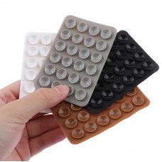 5 قطع من وسادات الشفط المصنوعة من السيليكون أحادية الجانب لتركيبات الهاتف المحمول، وسادة شفط مطاطية من السيليكون مدعومة بكأس الشفط للتثبيت 5 قطع من وسادات الشفط المصنوعة من السيليكون أحادية الجانب لتركيبات الهاتف المحمول، وسادة شفط مطاطية من السيليكون مدعومة بكأس الشفط للتثبيت