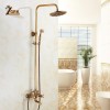 ZGRK الكلاسيكية المطر دش مجموعة العتيقة برونزية حمام دش صنبور مجموعة النحاس الحائط قطب صنبور صنبور حوض خلاط أدوات دش ZGRK الكلاسيكية المطر دش مجموعة العتيقة برونزية حمام دش صنبور مجموعة النحاس الحائط قطب صنبور صنبور حوض خلاط أدوات دش