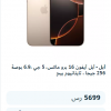 أبل أيفون 16 برو ماكس 5 جي 6.9 بوصة 256 جيجا تايتانيوم بيج