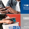 بنك طاقة لاسلكي متوافق مع SuperCharge MagSafe بقدرة 10000 مللي أمبير في الساعة • توصيل طاقة بقدرة 20 وات ومنفذ شحن فائق بقدرة 20 وات • شحن متوافق مع MagSafe بقدرة 15 وات • مدخل USB-C/Lightning بنك طاقة لاسلكي متوافق مع SuperCharge MagSafe بقدرة 10000 مللي أمبير في الساعة • توصيل طاقة بقدرة 20 وات ومنفذ شحن فائق بقدرة 20 وات • شحن متوافق مع MagSafe بقدرة 15 وات • مدخل USB-C/Lightning