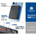 بطارية تدعم MagSafe و شحن اللاسلكي  بتصميم شفاف بقدرة 5000 مللي أمبير و بقدرة 15 واط • PD بقدرة 20 واط • شحن السريع 3.0 • MagSafe بقدرة 15 واط • تصميم بنك الطاقة من ألياف الكربون