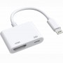 وصلة ربط الهاتف بالتلفاز من لايتنج الى HDMI من شركة bastec