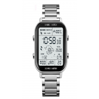 ساعة يد رجالي نسائي مقاوم للماء الرياضة الساعات الإلكترونية LED الرقمية 